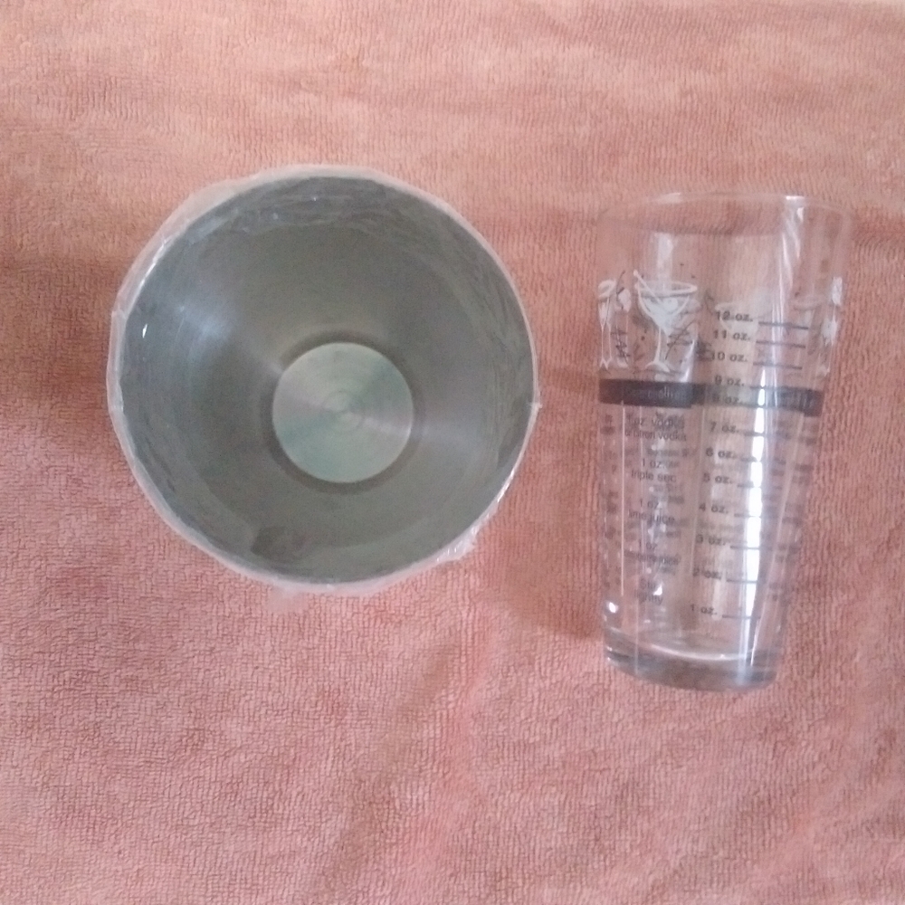 Towle Silver and Green Cocktail Shaker Set - Picture 9 of 9
